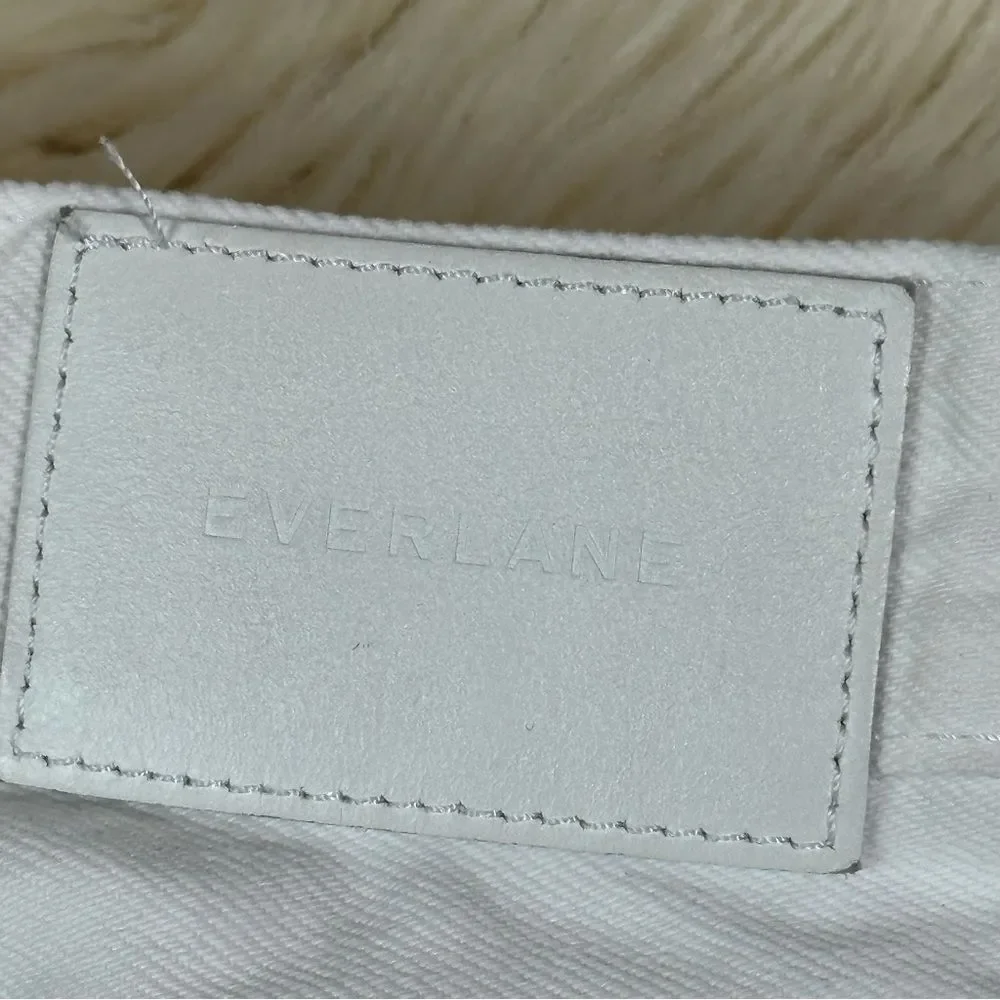 Women's EVERLANE White Jeans - Picture 5 of 11